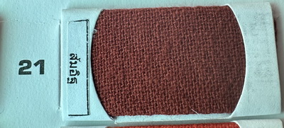 สีลายส้มอิฐ