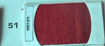 สีลายแดงสด