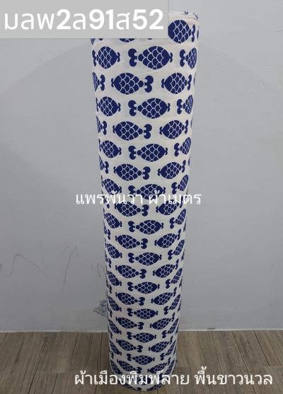 S พื้น ลายปลาทู 