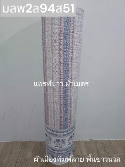 S พื้น ลายเขียนแถบแดงตรงเชิงช้าง 